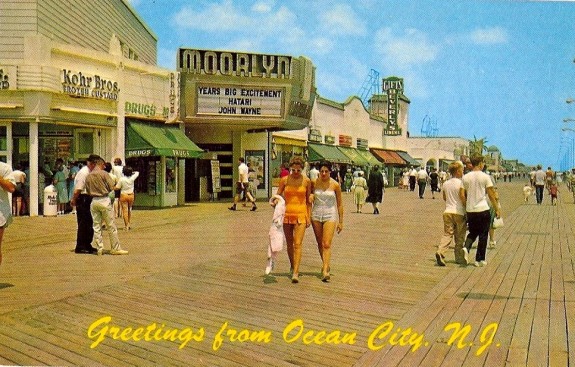 ocean city postcard